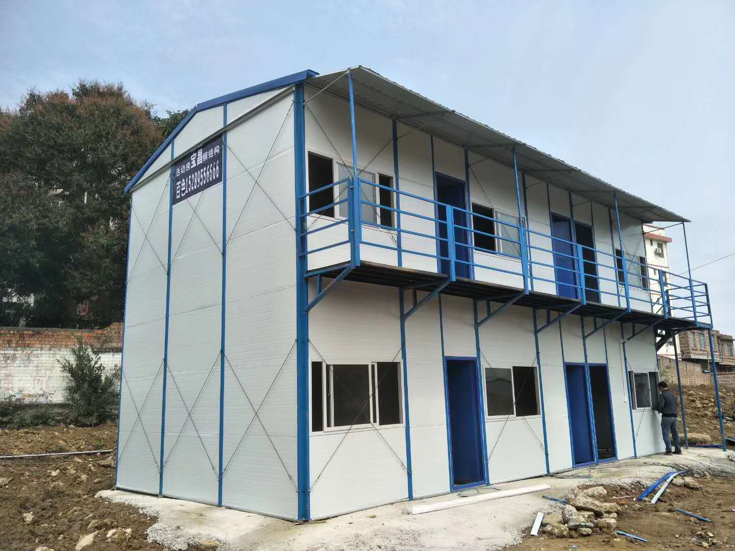 公司完工板房